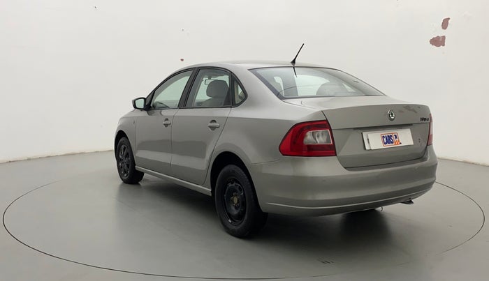 2012 Skoda Rapid 1.6 MPI AT AMBITION PLUS, Petrol, Automatic, 61,347 km, Left Back Diagonal