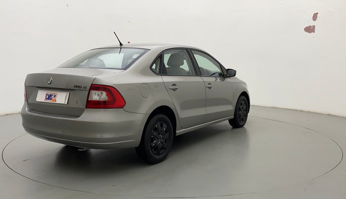 2012 Skoda Rapid 1.6 MPI AT AMBITION PLUS, Petrol, Automatic, 61,347 km, Right Back Diagonal