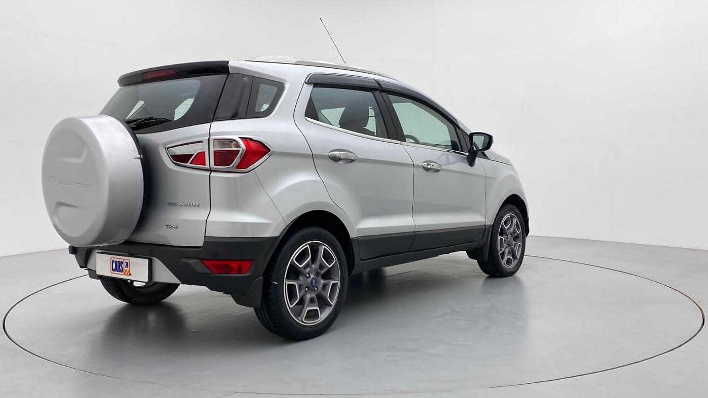 2017 Ford Ecosport 1.5 TITANIUMTDCI OPT, Diesel, Manual, 59,943 km, Right Back Diagonal