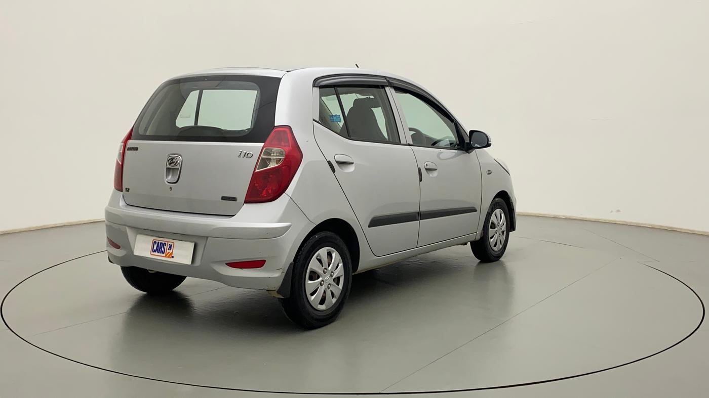2012 Hyundai i10 MAGNA 1.2, Petrol, Manual, 54,346 km, Right Back Diagonal