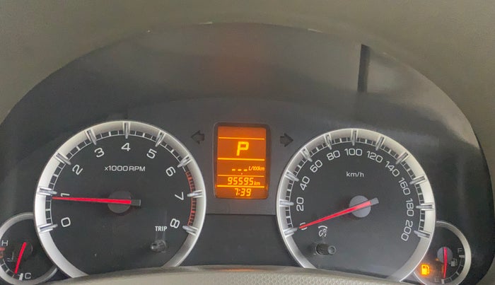 2016 Maruti Ertiga VXI AT, Petrol, Automatic, 95,559 km, Odometer Image