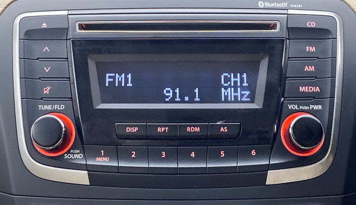 2019 Maruti Ciaz DELTA 1.5 SHVS MT PETROL, Petrol, Manual, 31,630 km, Infotainment System