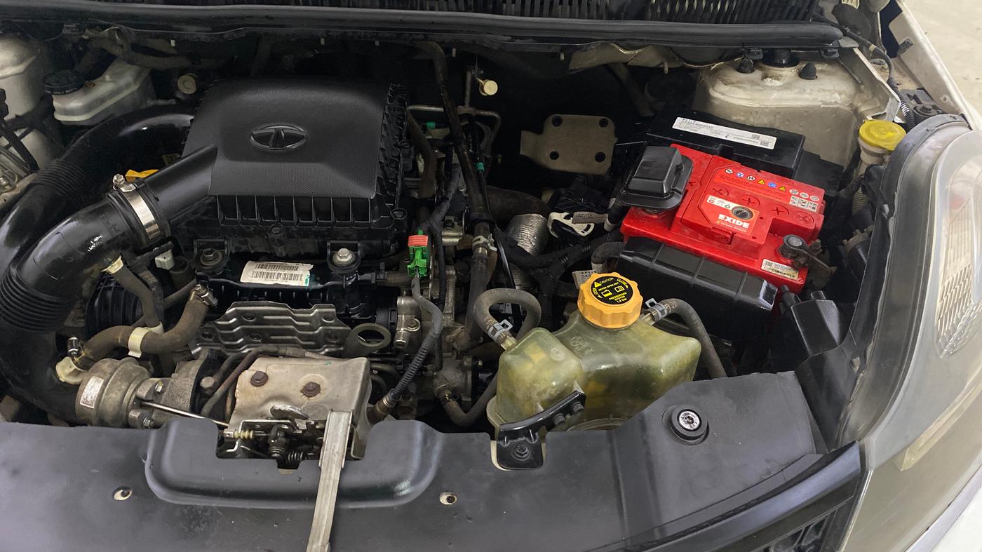 2019 Tata NEXON XZA PLUS PETROL, Petrol, Automatic, 56,674 km, Engine View - Left