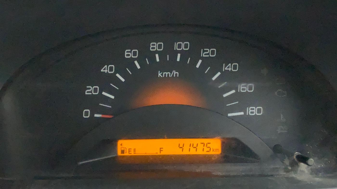 2012 Maruti Wagon R 1.0 LXI CNG, CNG, Manual, 41,472 km, Odometer Image