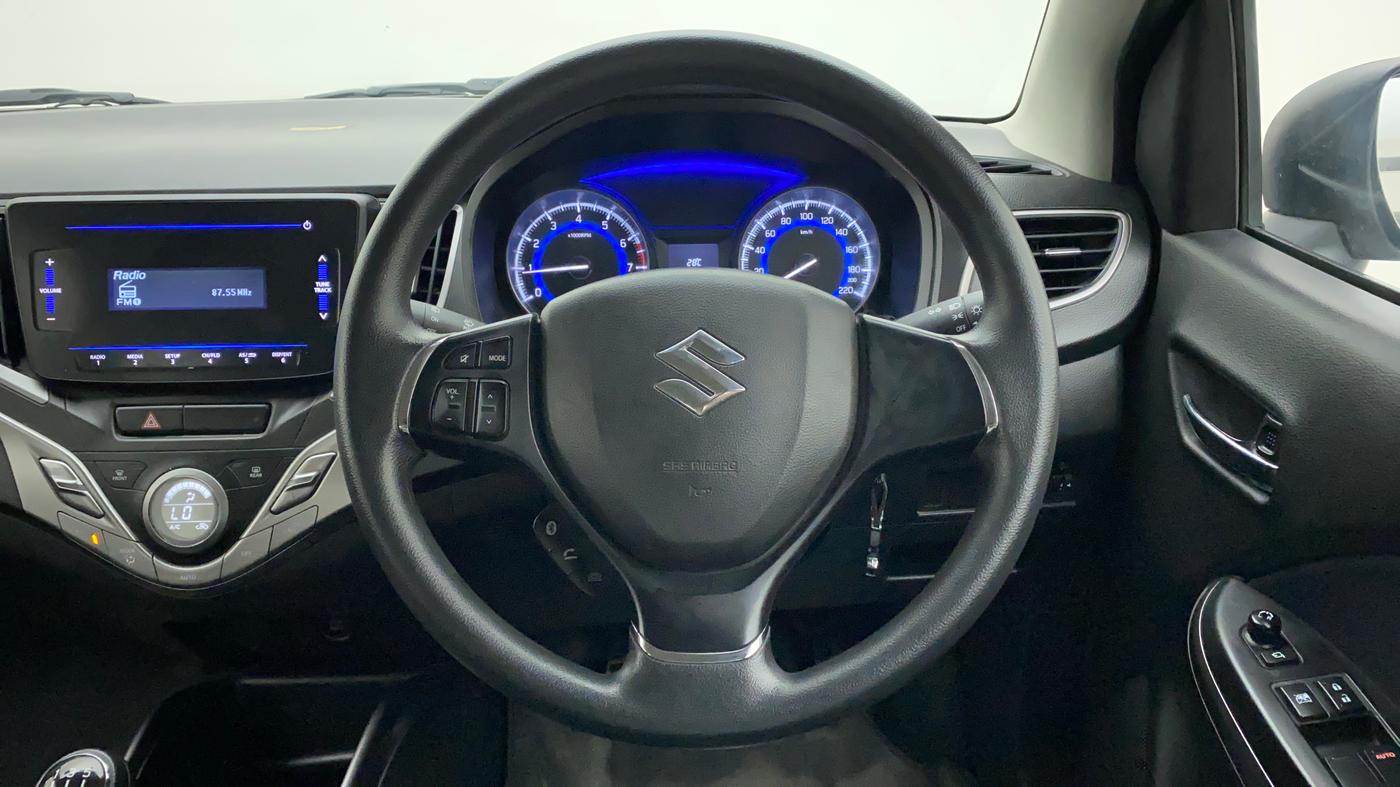 2019 Maruti Baleno DELTA PETROL 1.2, Petrol, Manual, 26,337 km, Steering Wheel Close Up
