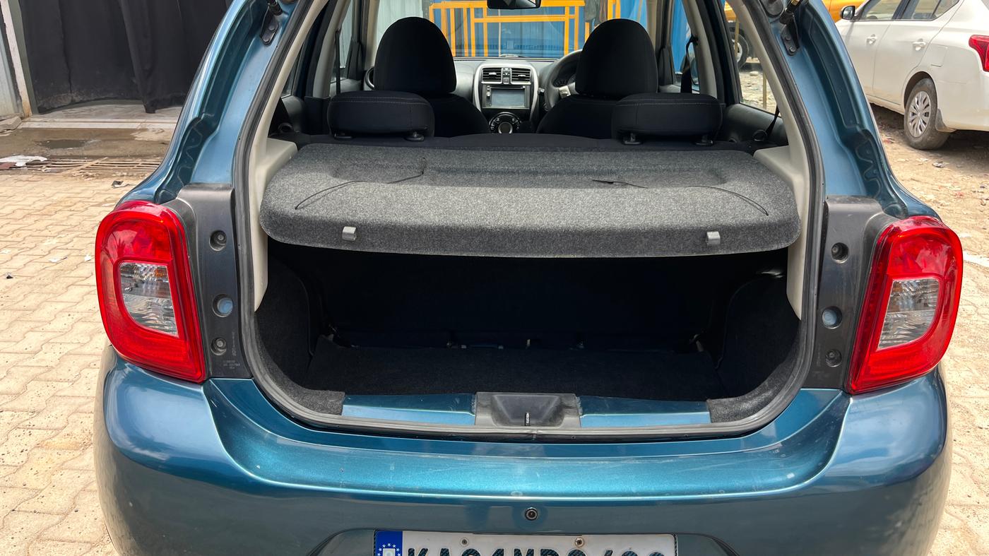 2018 Nissan Micra XV CVT, Petrol, Automatic, 36,059 km, Boot Inside