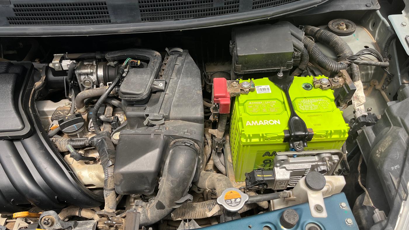 2018 Nissan Micra XV CVT, Petrol, Automatic, 36,059 km, Engine View - Left