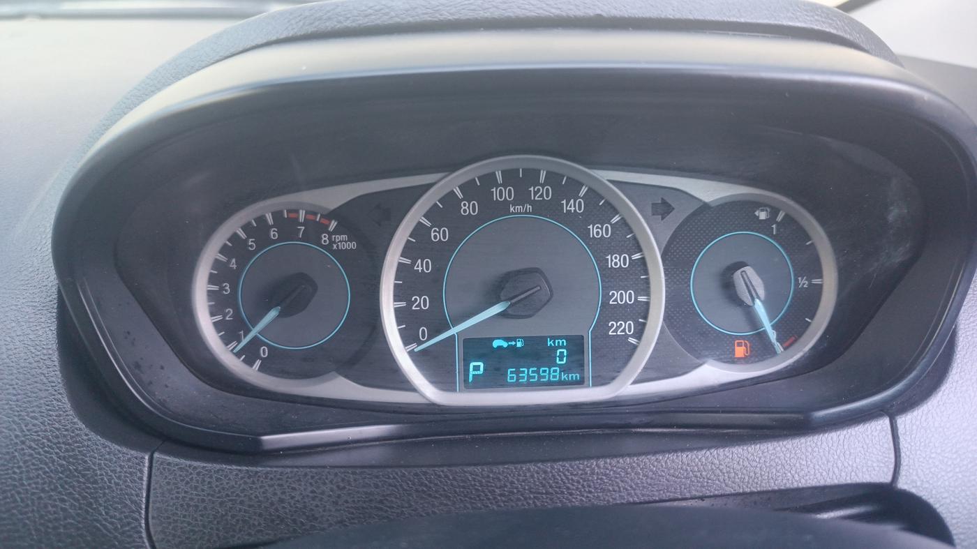 2016 Ford New Figo TITANIUM 1.5 PETROL AT, Petrol, Automatic, 63,598 km, Odometer Image
