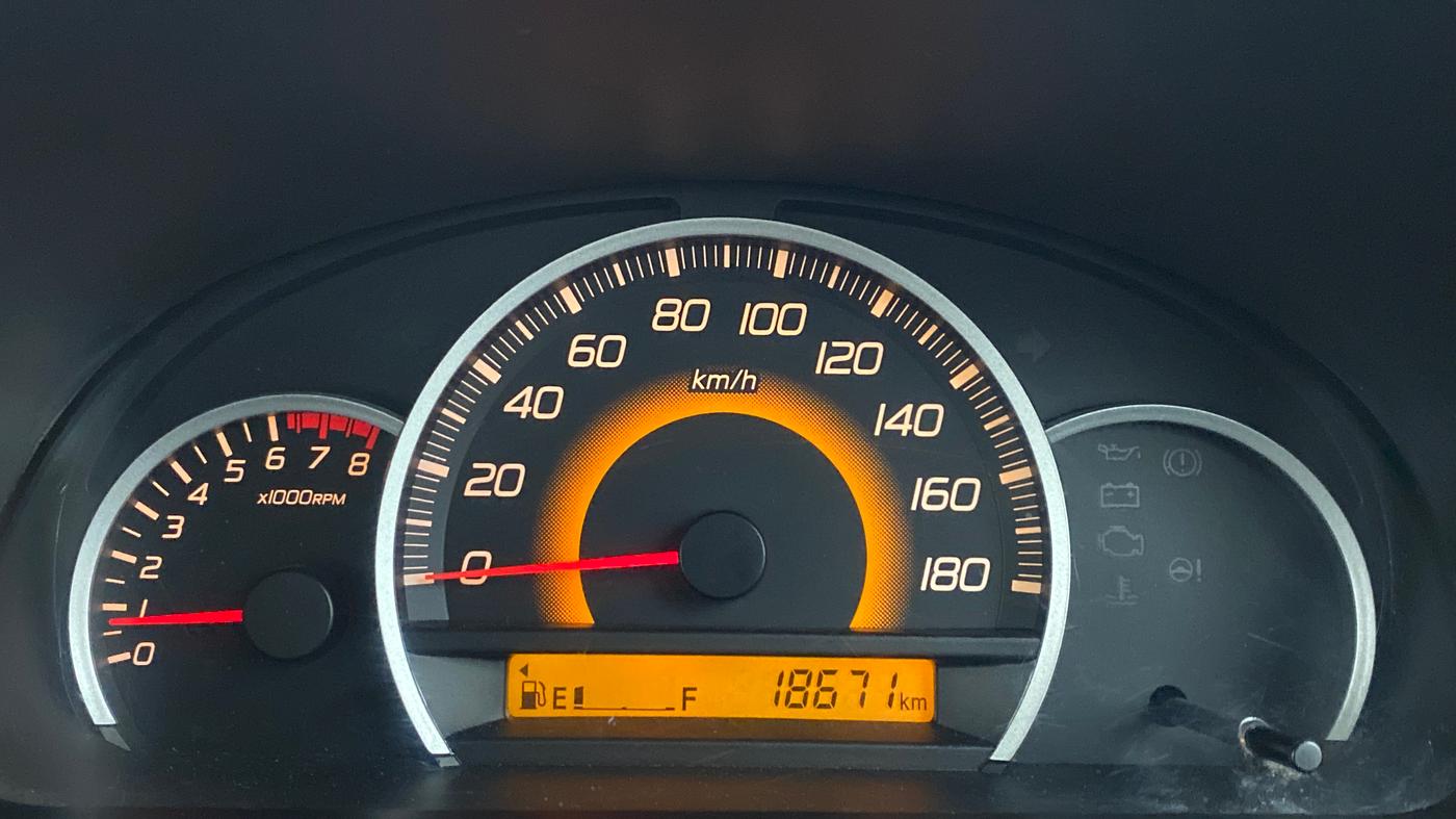 2014 Maruti Wagon R 1.0 VXI, Petrol, Manual, 18,870 km, Odometer Image