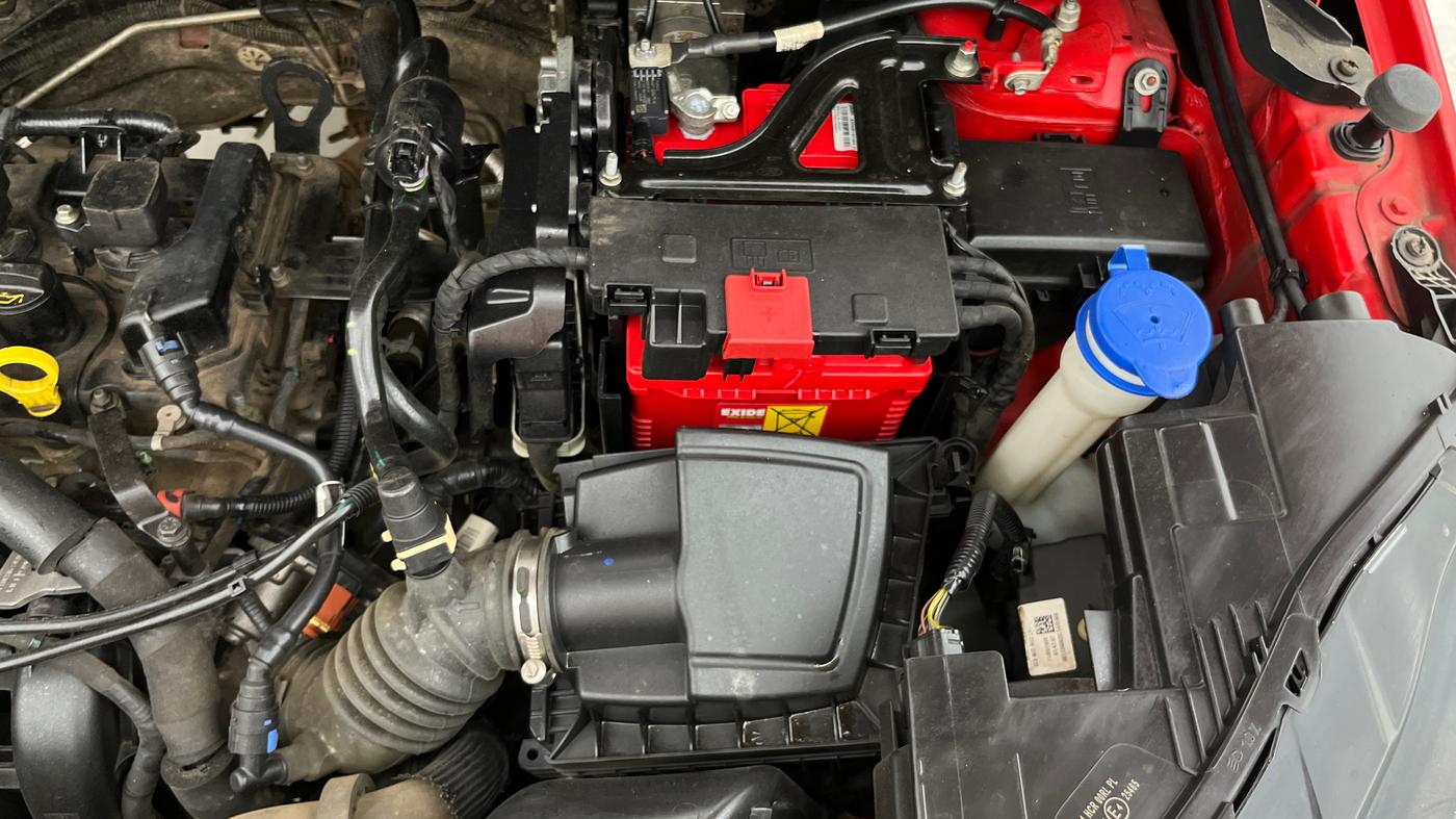 2020 Ford Ecosport TITANIUM + 1.5L PETROL AT, Petrol, Automatic, 40,269 km, Engine View - Left