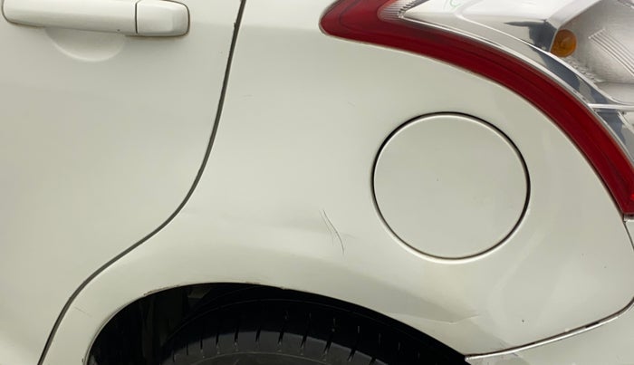2017 Maruti Swift VXI, Petrol, Manual, 47,727 km, Left quarter panel - Minor scratches