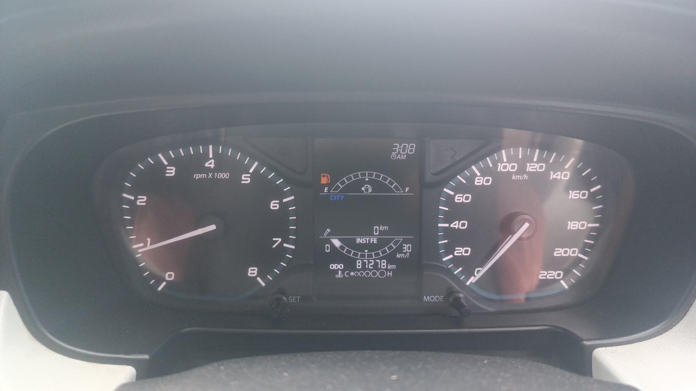 2022 Tata PUNCH ACCOMPLISHED MT, Petrol, Manual, 87,278 km, Odometer Image