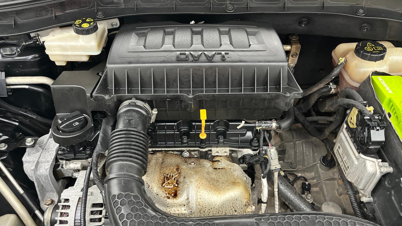 2021 MG ASTOR SAVVY 1.5 CVT, Petrol, Automatic, 42,141 km, Engine View