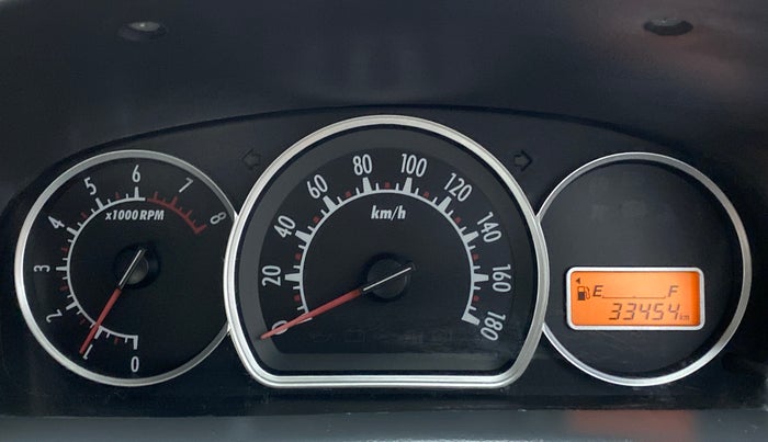 2011 Maruti Alto K10 VXI, Petrol, Manual, 33,454 km, Odometer Image
