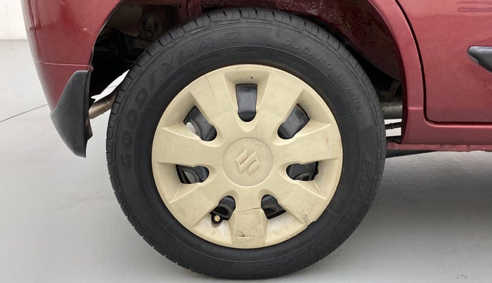 2011 Maruti Alto K10 VXI, Petrol, Manual, 33,454 km, Right Rear Wheel