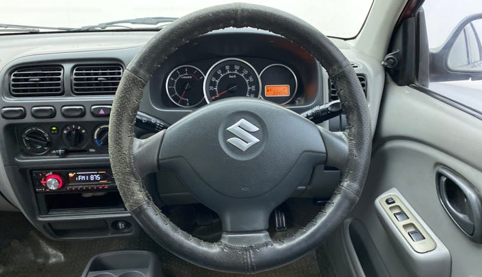 2011 Maruti Alto K10 VXI, Petrol, Manual, 33,454 km, Steering Wheel Close Up