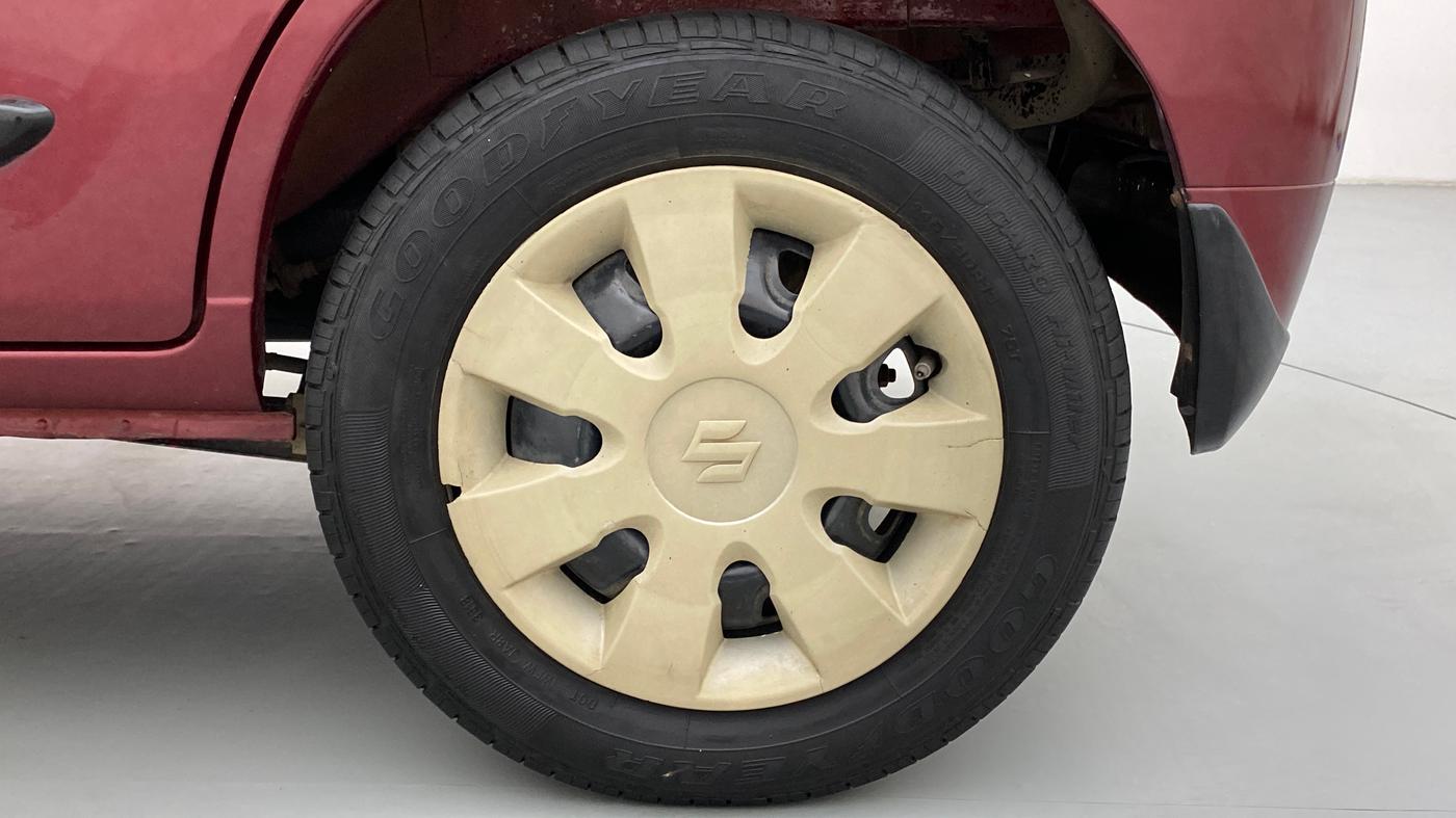 2011 Maruti Alto K10 VXI, Petrol, Manual, 33,454 km, Left Rear Wheel
