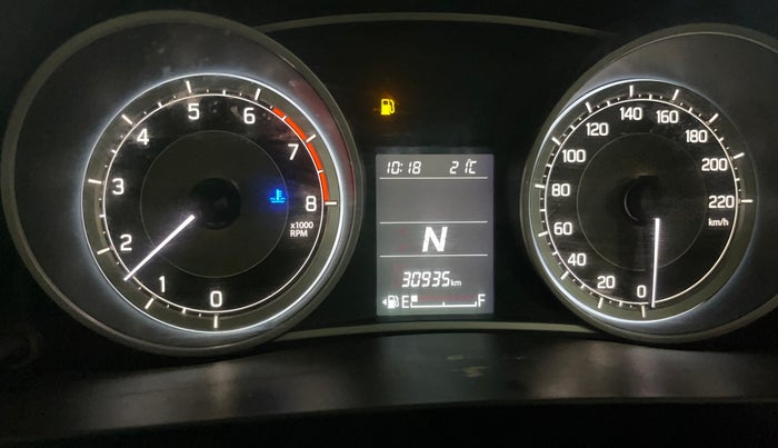 2017 Maruti Dzire VXI AMT, Petrol, Automatic, 30,924 km, Odometer Image
