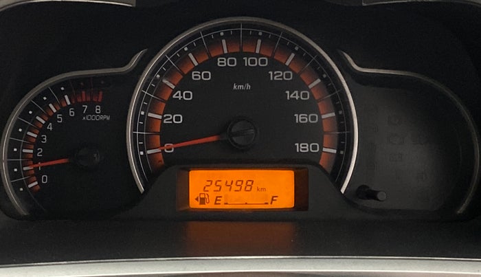 2015 Maruti Alto K10 VXI, Petrol, Manual, 25,462 km, Odometer Image