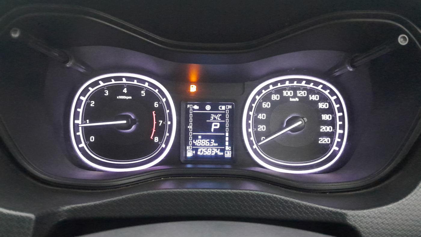 2021 Toyota URBAN CRUISER PREMIUM GRADE AT, Petrol, Automatic, 1,05,833 km, Odometer Image
