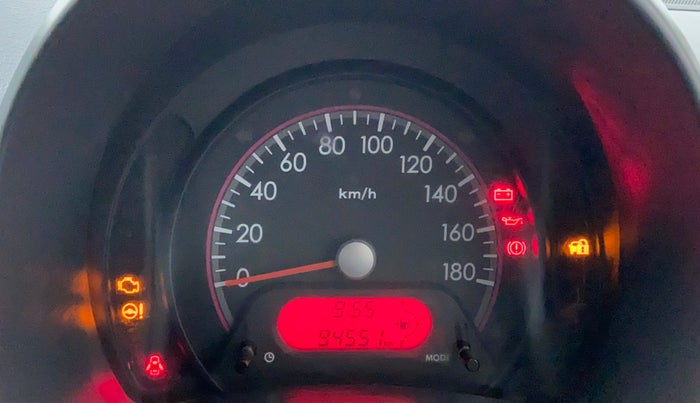 2009 Maruti A Star VXI, Petrol, Manual, 94,540 km, Odometer View