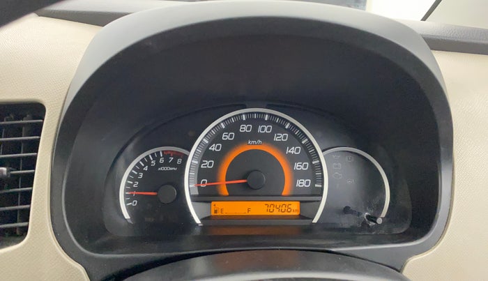 2014 Maruti Wagon R 1.0 VXI, Petrol, Manual, 70,406 km, Odometer Image