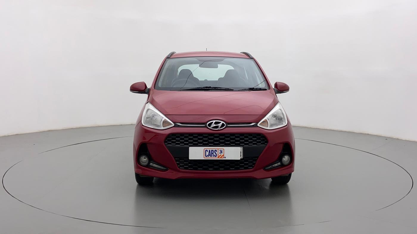 2017 Hyundai Grand i10 SPORTZ AT 1.2 KAPPA VTVT, Petrol, Automatic, 12,226 km, Front