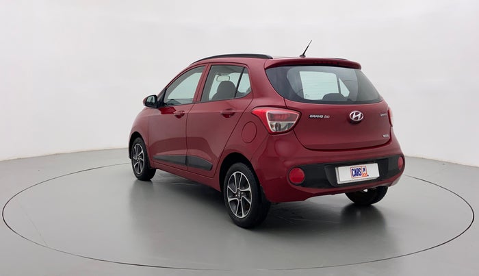 2017 Hyundai Grand i10 SPORTZ AT 1.2 KAPPA VTVT, Petrol, Automatic, 12,226 km, Left Back Diagonal