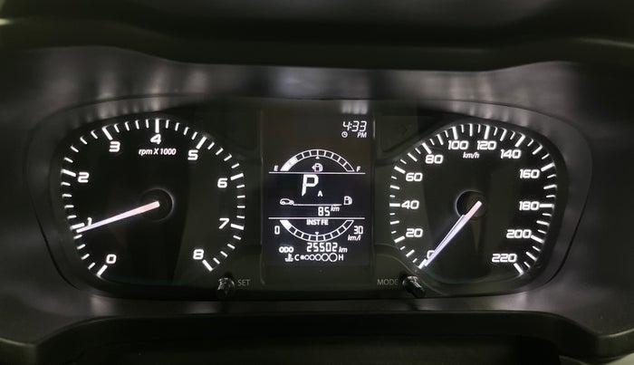 2023 Tata ALTROZ XMA Plus (S) DCT, Petrol, Automatic, 25,446 km, Odometer Image