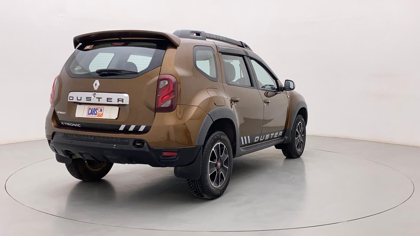 2018 Renault Duster RXS CVT, Petrol, Automatic, 31,875 km, Right Back Diagonal