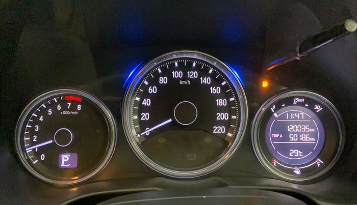 2017 Honda City 1.5L I-VTEC VX CVT, Petrol, Automatic, 1,20,032 km, Odometer Image