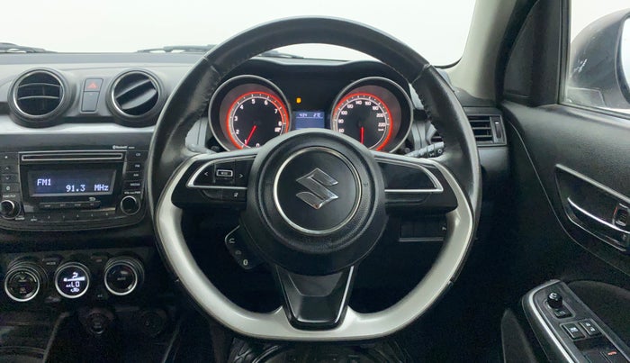 2018 Maruti Swift ZXI, Petrol, Manual, 30,652 km, Steering Wheel Close Up