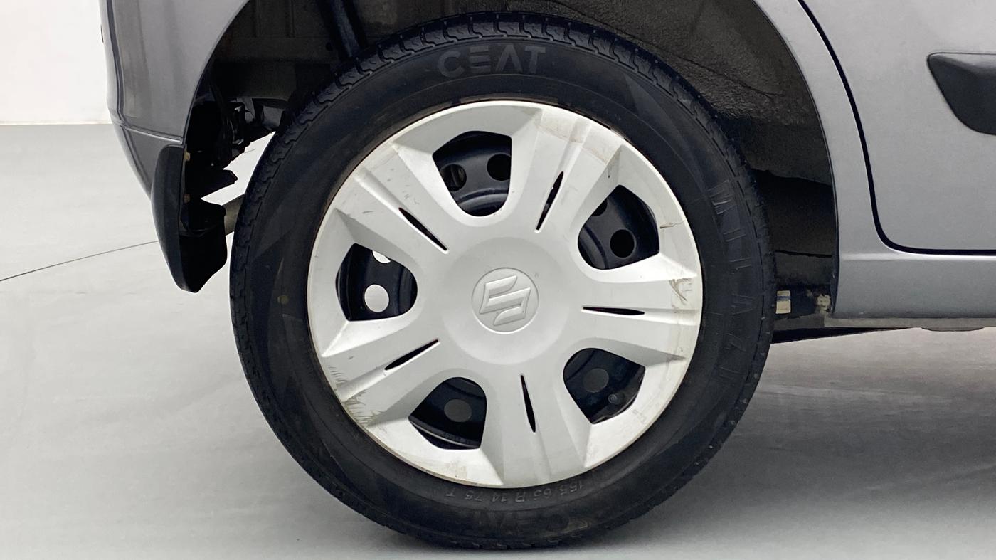 2017 Maruti Wagon R 1.0 VXI, Petrol, Manual, 13,915 km, Right Rear Wheel