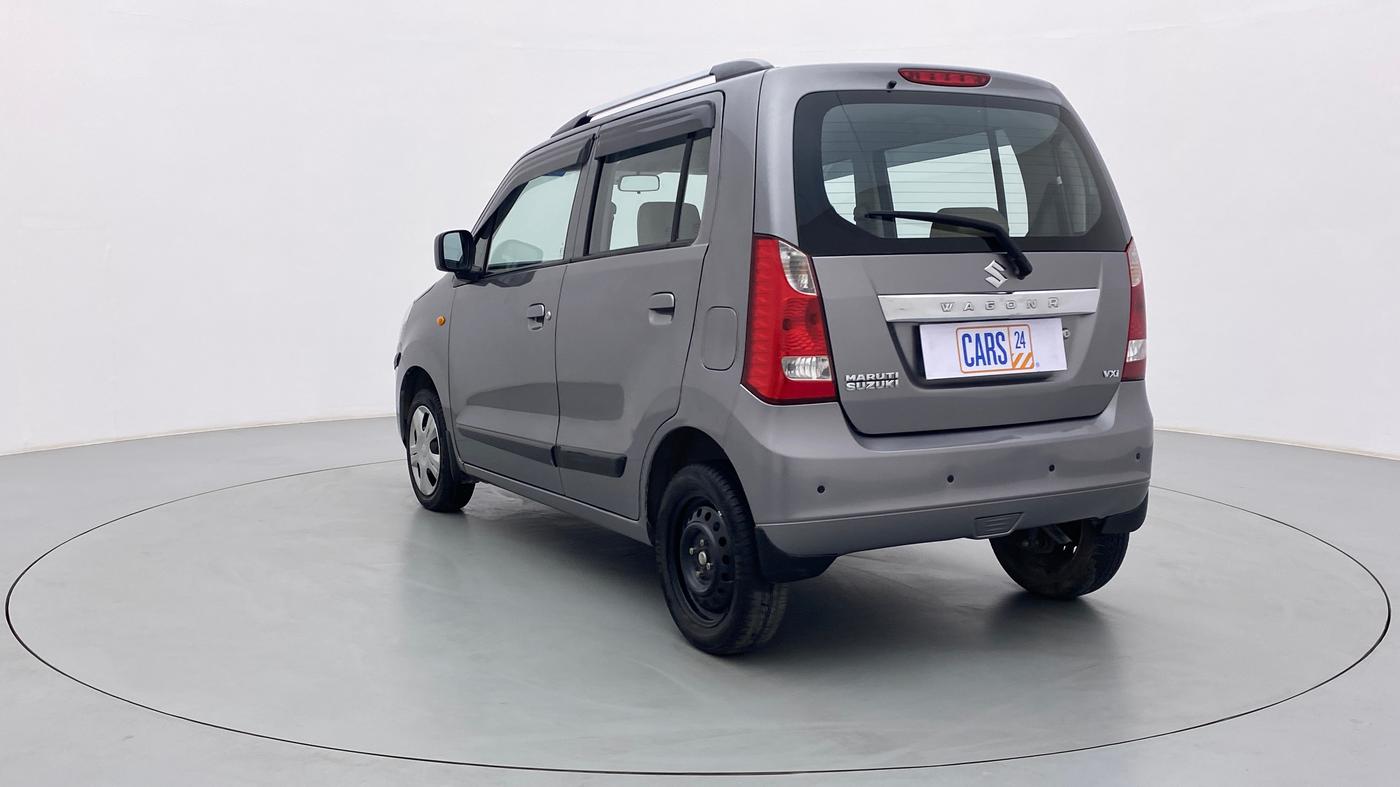 2017 Maruti Wagon R 1.0 VXI, Petrol, Manual, 13,915 km, Left Back Diagonal