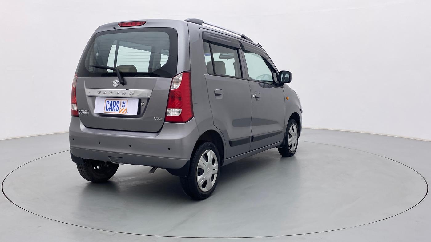 2017 Maruti Wagon R 1.0 VXI, Petrol, Manual, 13,915 km, Right Back Diagonal