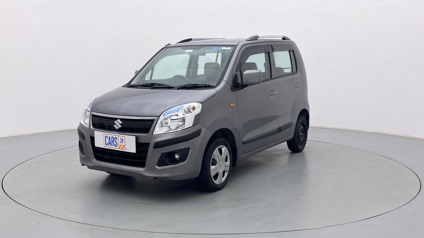 2017 Maruti Wagon R 1.0 VXI, Petrol, Manual, 13,915 km, Left Front Diagonal