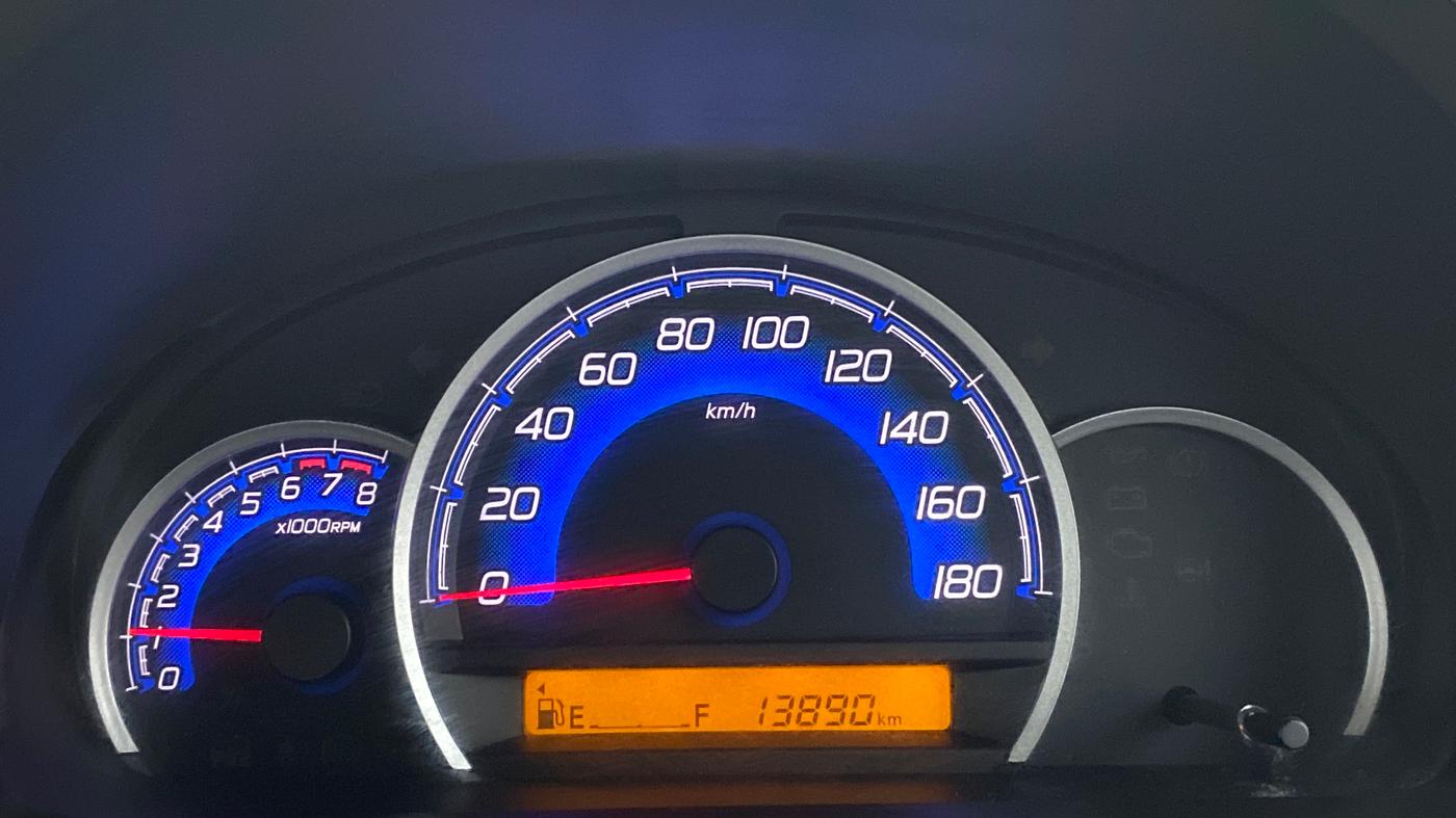 2017 Maruti Wagon R 1.0 VXI, Petrol, Manual, 13,915 km, Odometer Image