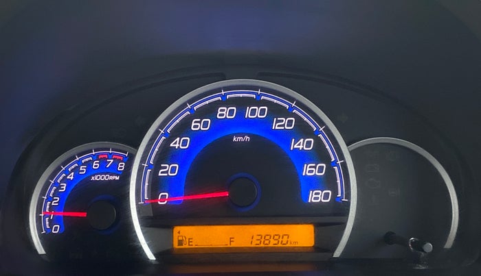 2017 Maruti Wagon R 1.0 VXI, Petrol, Manual, 13,915 km, Odometer Image