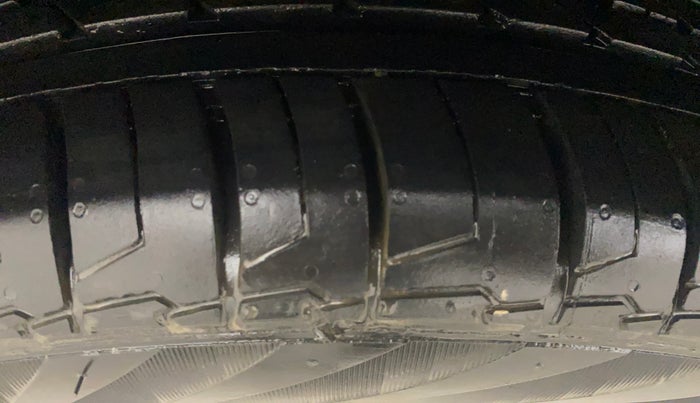 2017 Volkswagen Polo GT TSI AT, Petrol, Automatic, 1,10,827 km, Right Rear Tyre Tread