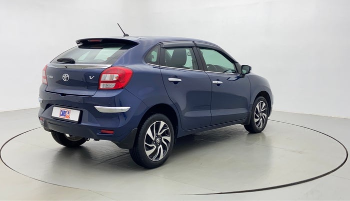 2019 Toyota Glanza V CVT, Petrol, Automatic, 2,722 km, Right Back Diagonal (45- Degree) View