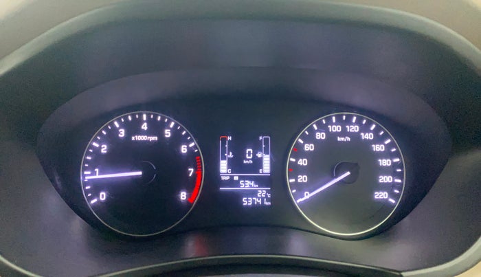 2017 Hyundai Elite i20 MAGNA 1.2, Petrol, Manual, 53,740 km, Odometer Image