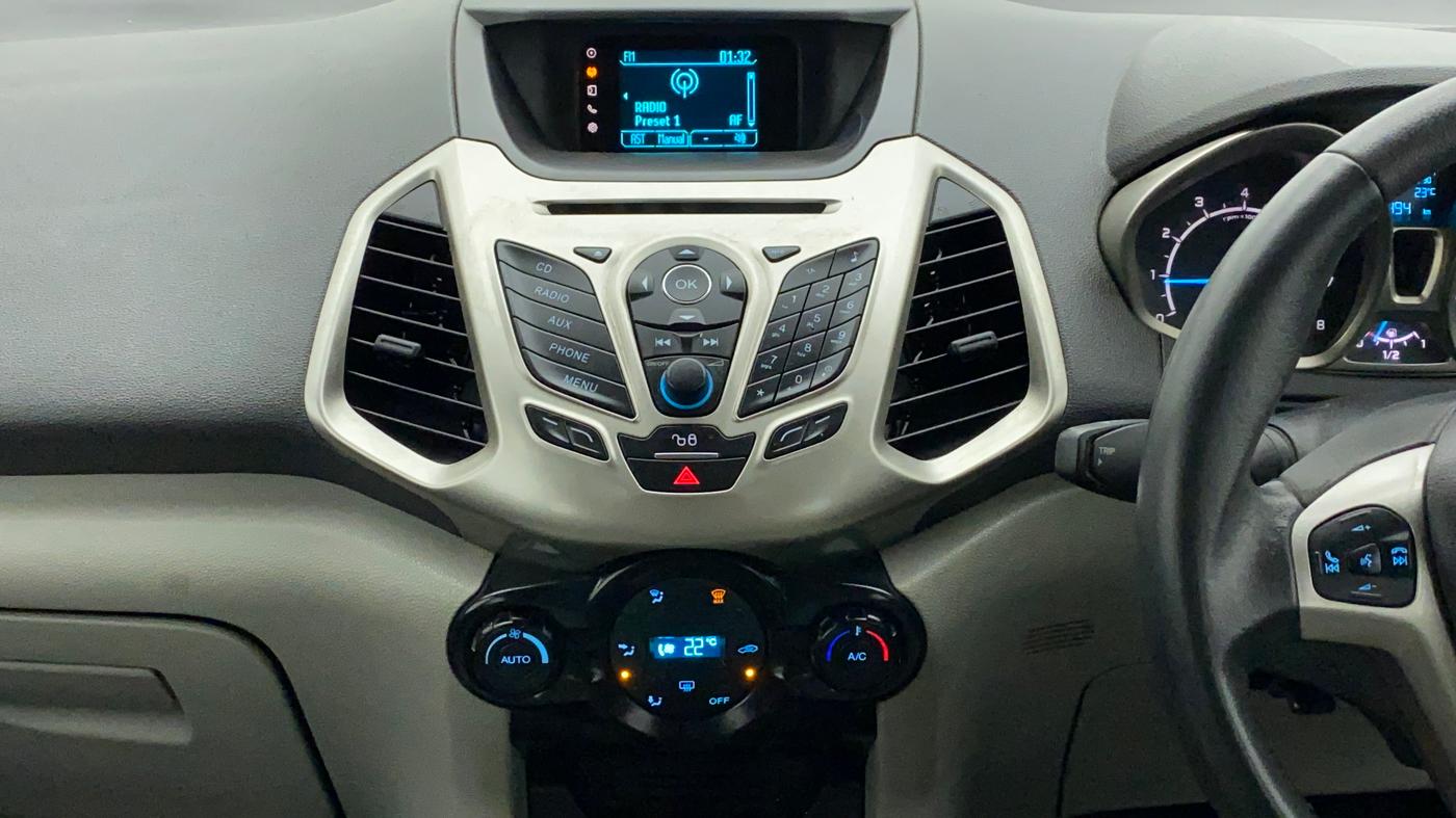 2015 Ford Ecosport TITANIUM 1.5L PETROL AT, Petrol, Automatic, 73,494 km, Air Conditioner
