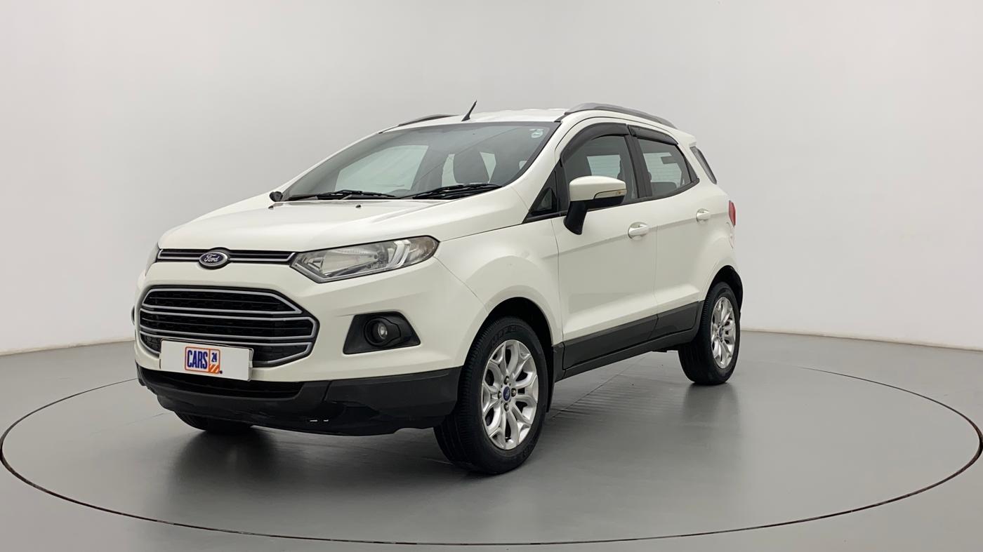 2015 Ford Ecosport TITANIUM 1.5L PETROL AT, Petrol, Automatic, 73,494 km, Left Front Diagonal