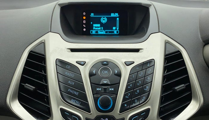 2015 Ford Ecosport TITANIUM 1.5L PETROL AT, Petrol, Automatic, 73,494 km, Infotainment System