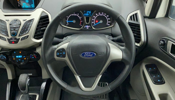 2015 Ford Ecosport TITANIUM 1.5L PETROL AT, Petrol, Automatic, 73,494 km, Steering Wheel Close Up