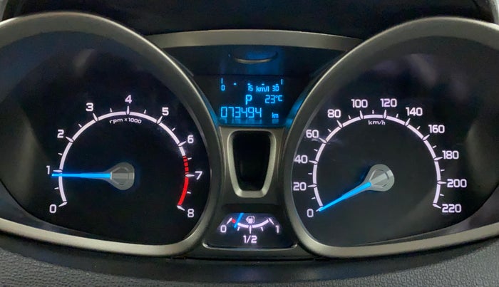 2015 Ford Ecosport TITANIUM 1.5L PETROL AT, Petrol, Automatic, 73,494 km, Odometer Image