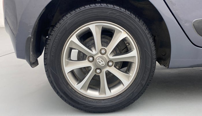 2014 Hyundai Grand i10 ASTA (O) 1.2 KAPPA VTVT, Petrol, Manual, 51,550 km, Right Rear Wheel