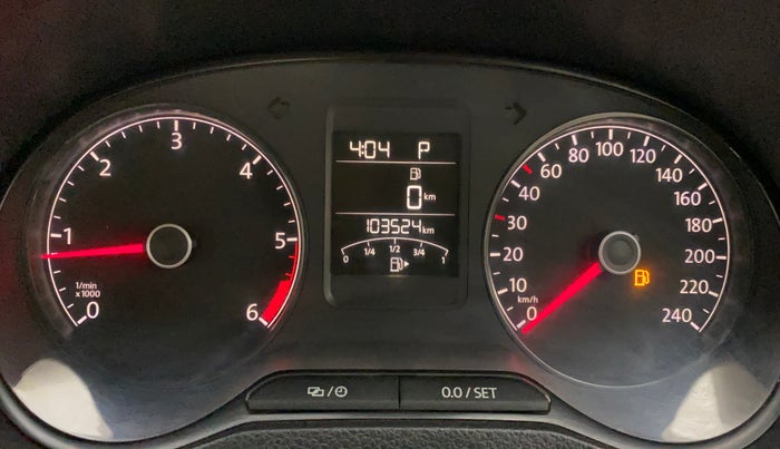 2018 Volkswagen Ameo HIGHLINE PLUS 1.5L AT 16 ALLOY, Diesel, Automatic, 1,03,735 km, Odometer Image