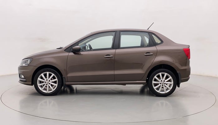 2018 Volkswagen Ameo HIGHLINE PLUS 1.5L AT 16 ALLOY, Diesel, Automatic, 1,03,735 km, Left Side