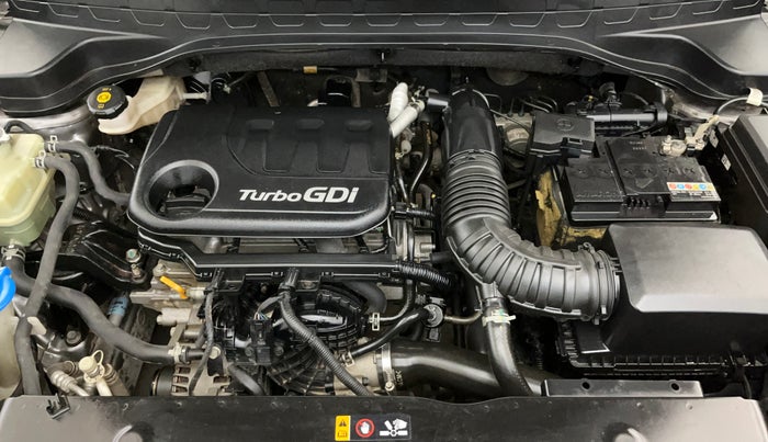 2020 KIA SONET HTX 1.0 IMT, Petrol, Manual, 40,955 km, Engine View